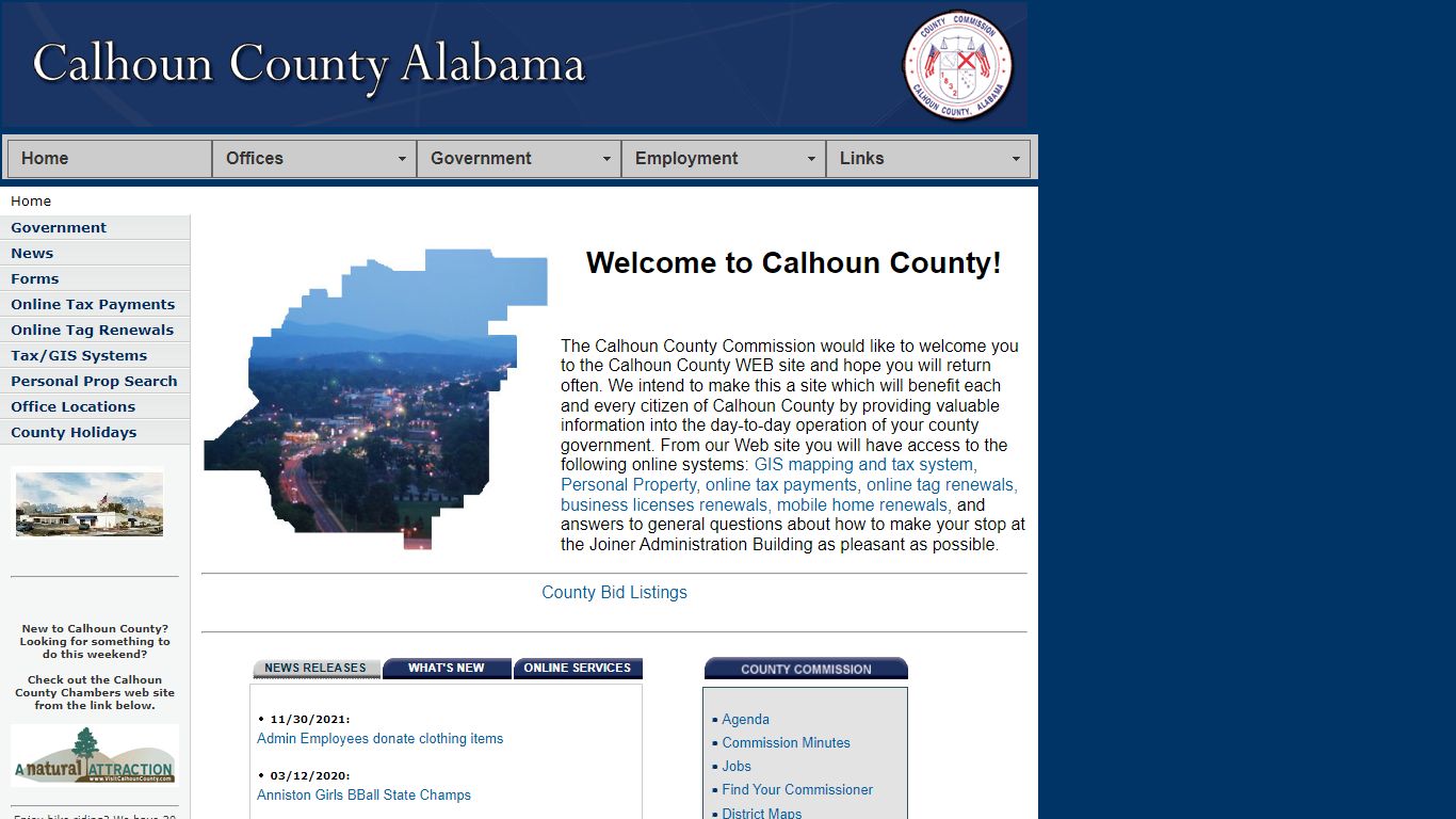 Calhoun County Alabama